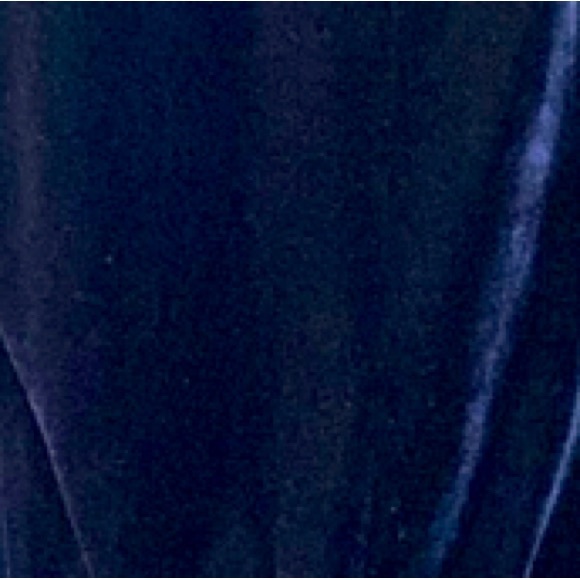 La Vanya Midnight Blue Velvet long sleeves Tunic w/rhinestones -Size Medium - Picture 6 of 9